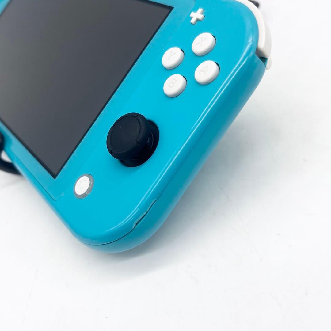 【箱付き・液晶美品】Switch Lite ターコイズ 本体 動作良好 任天堂