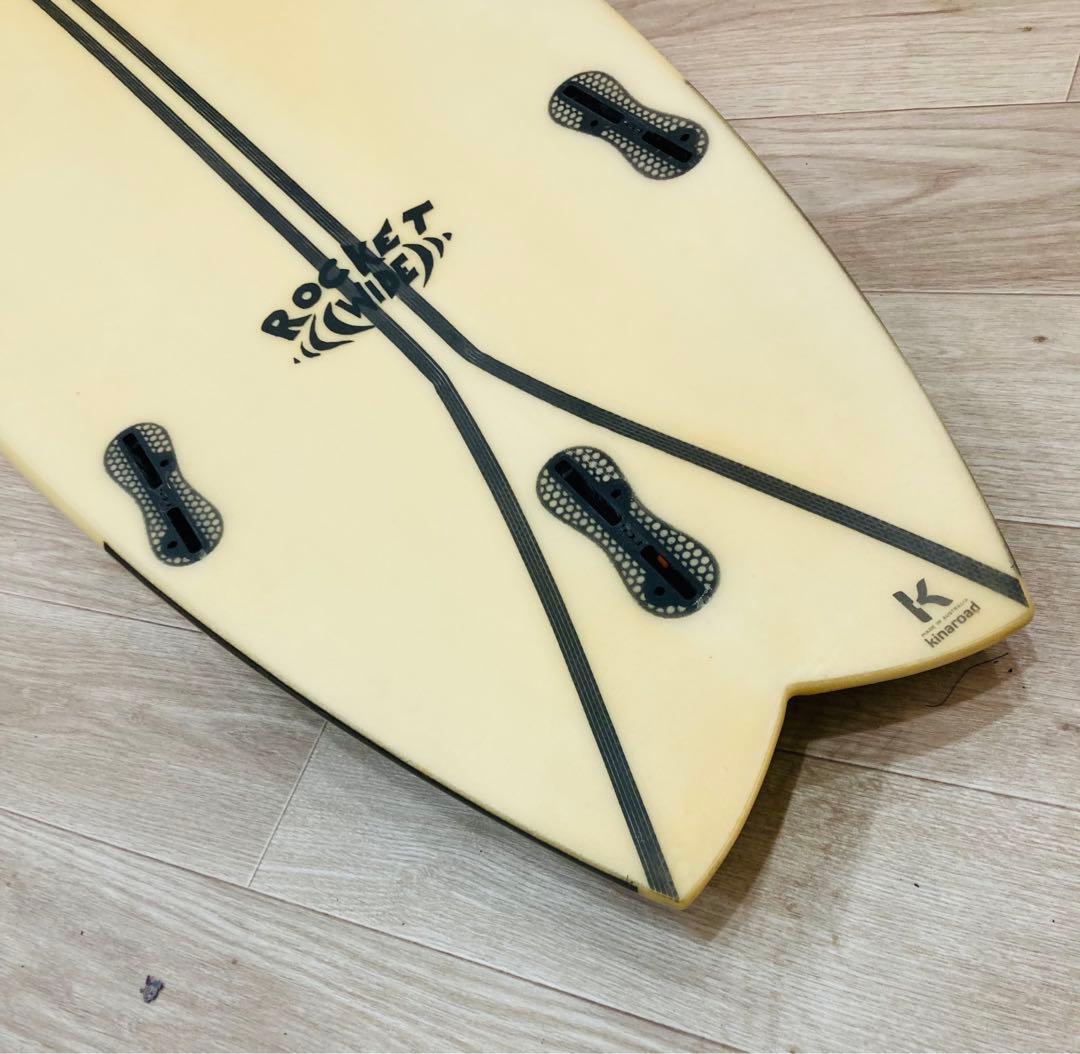 送料込 アルメリック ショートボード サーフボード Rocket 美品5’5”