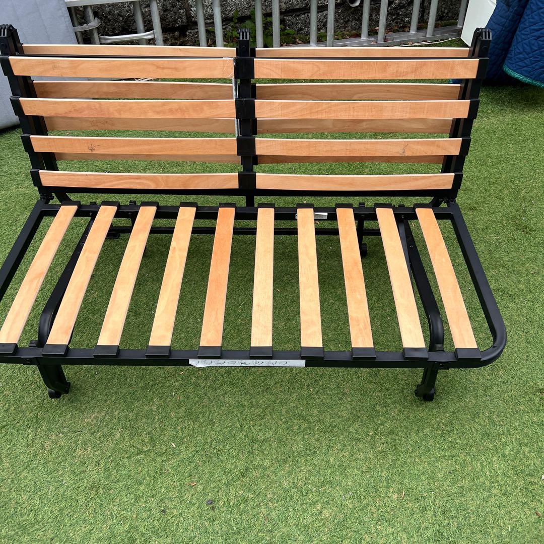 【横浜市内配達】IKEA リクセーレ ローボース 2人掛け　ソファベッド　ダブル