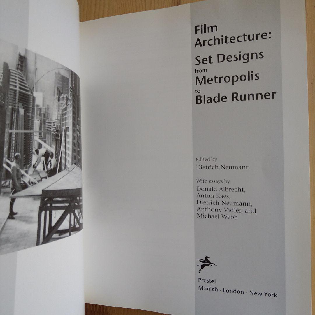 洋書 Film Architecture: From Metropolis to Bl