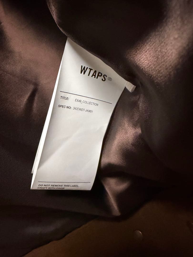 WTAPS 24AW JC/JACKET SYNTHETIC ジャケット02