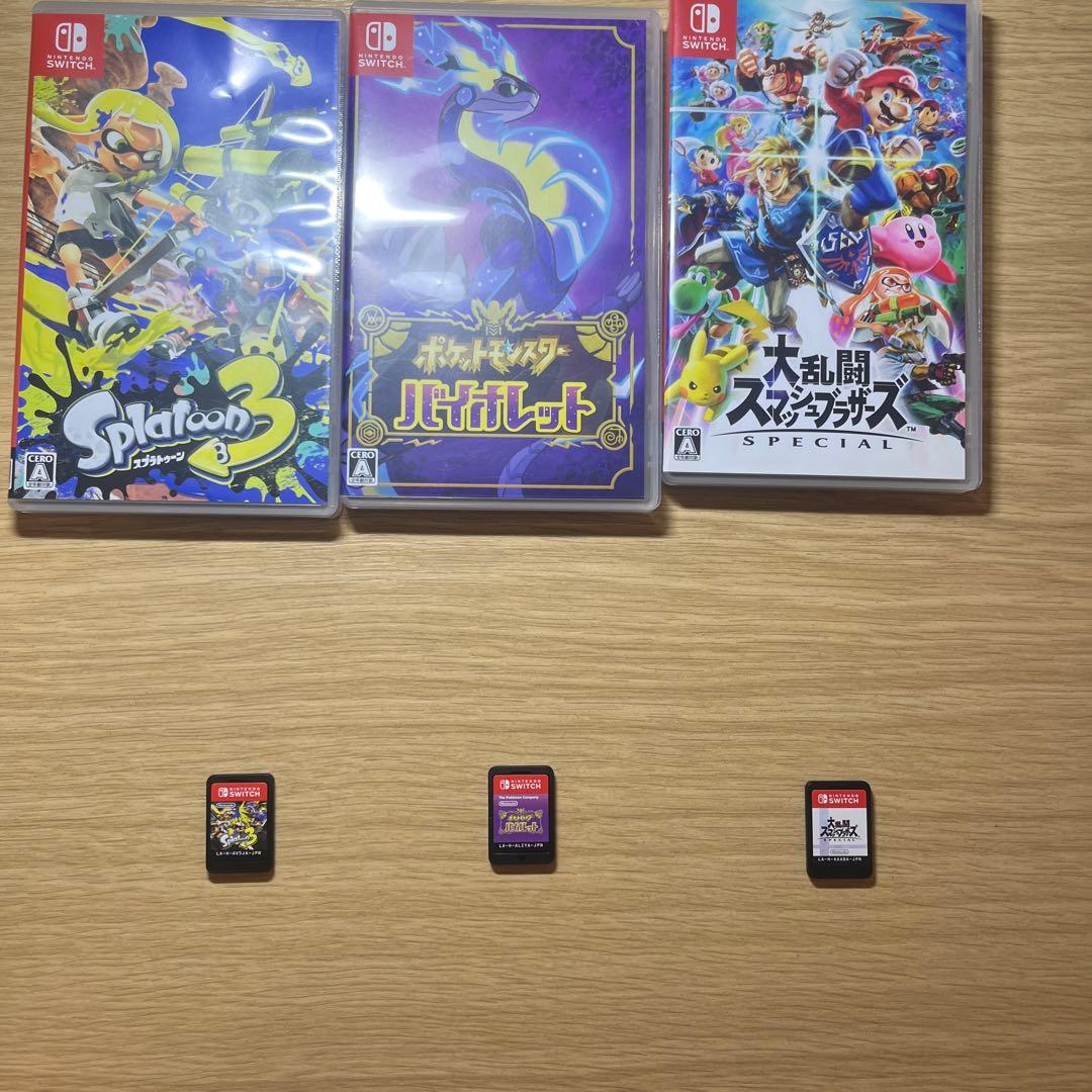 Nintendo Switch ゲーム3本セット