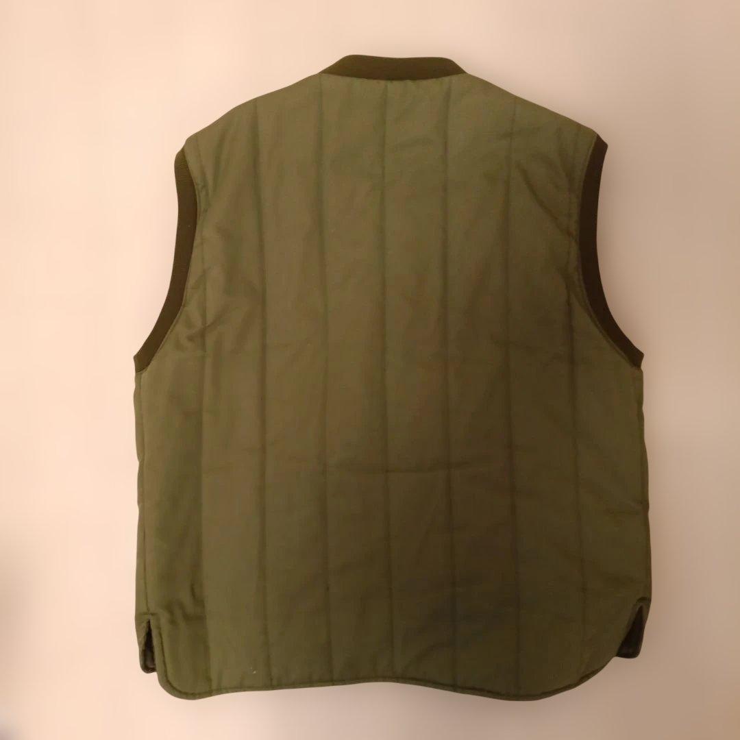 Barbour キルティングベスト オリーブ ヴィンテージ