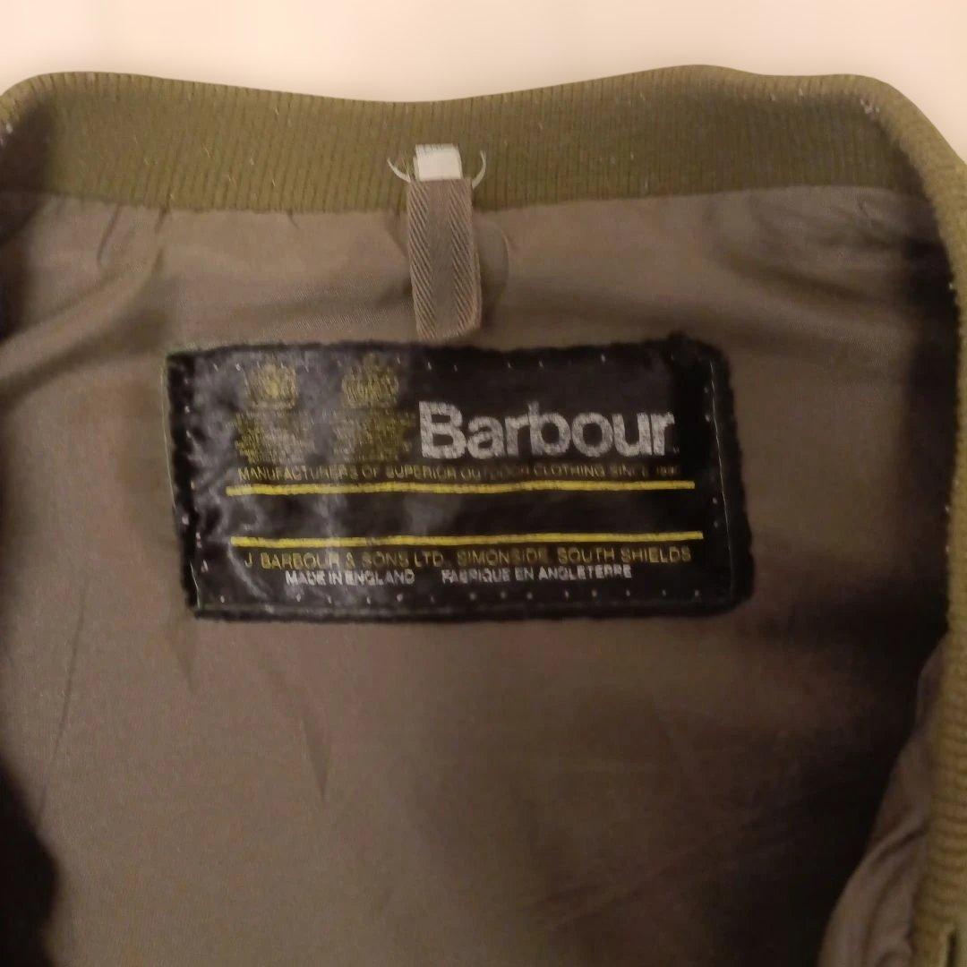 Barbour キルティングベスト オリーブ ヴィンテージ