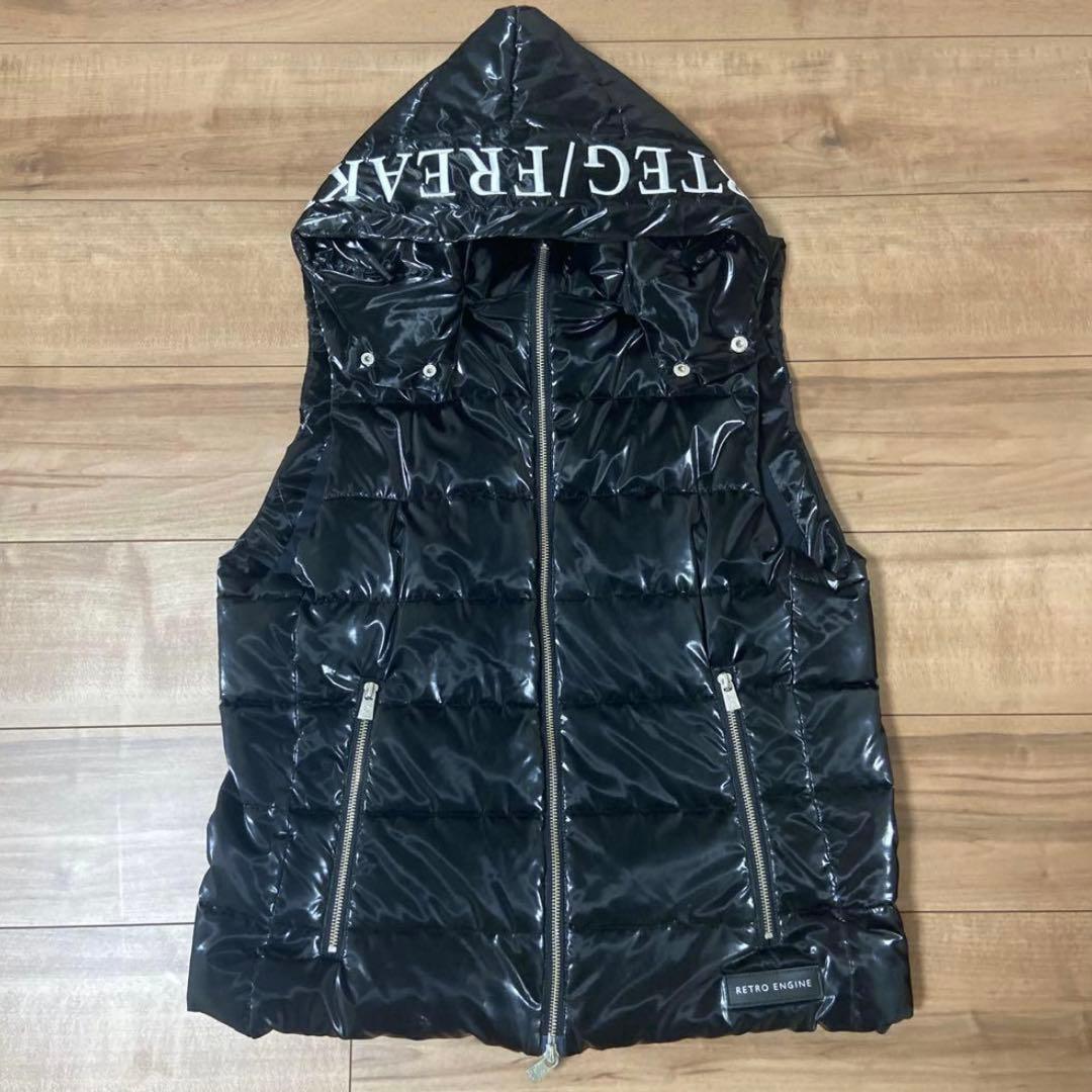 【即完売/大人気商品】アダムスジャグラー ダウンベスト Lサイズ やりらふぃー