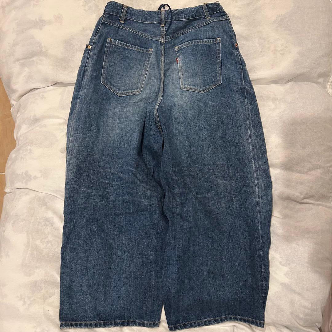 ニードルス　ヒザデルパンツ　インディゴブルー　サイズ1