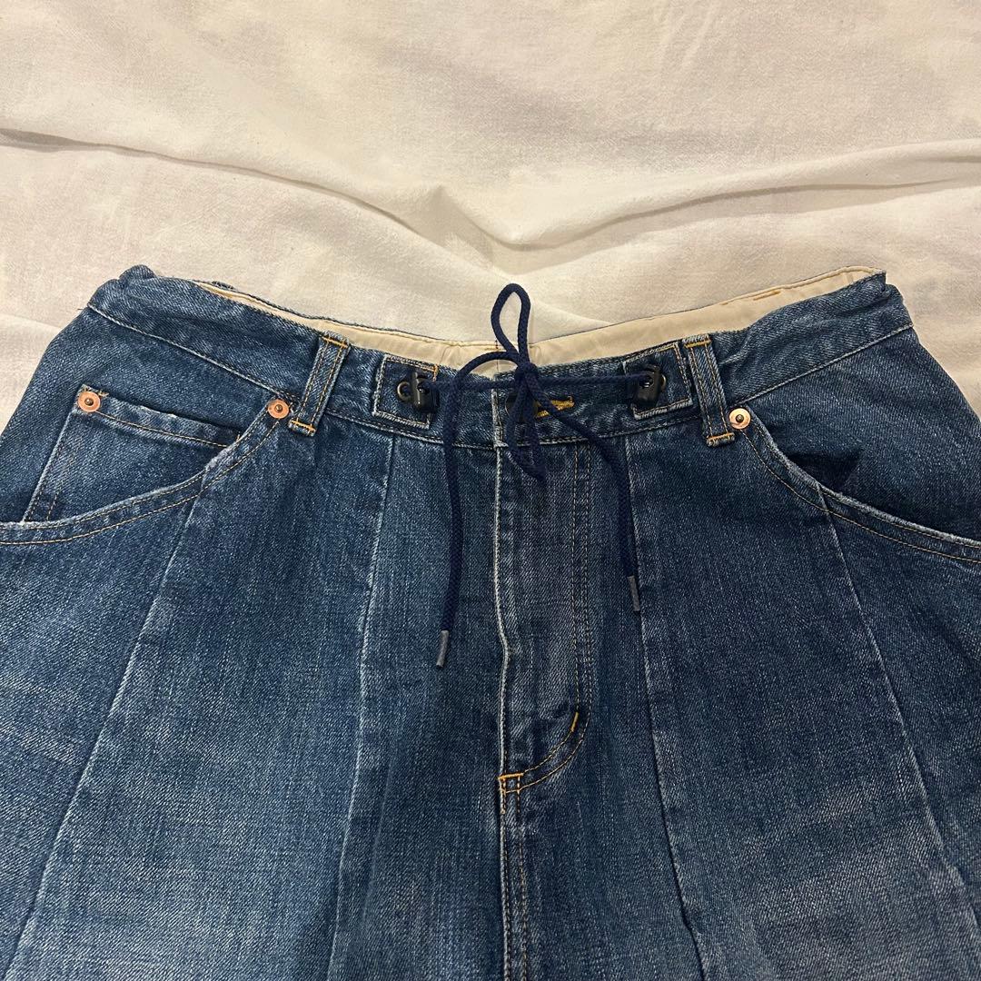 ニードルス　ヒザデルパンツ　インディゴブルー　サイズ1