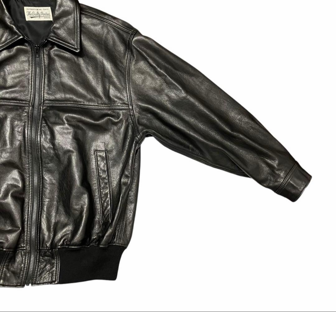 23AW LEATHER JACKET A2 カウレザー ジャケット