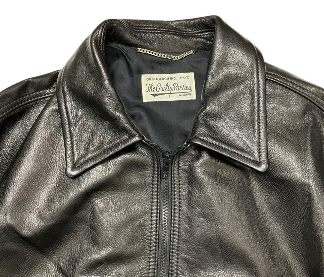 23AW LEATHER JACKET A2 カウレザー ジャケット