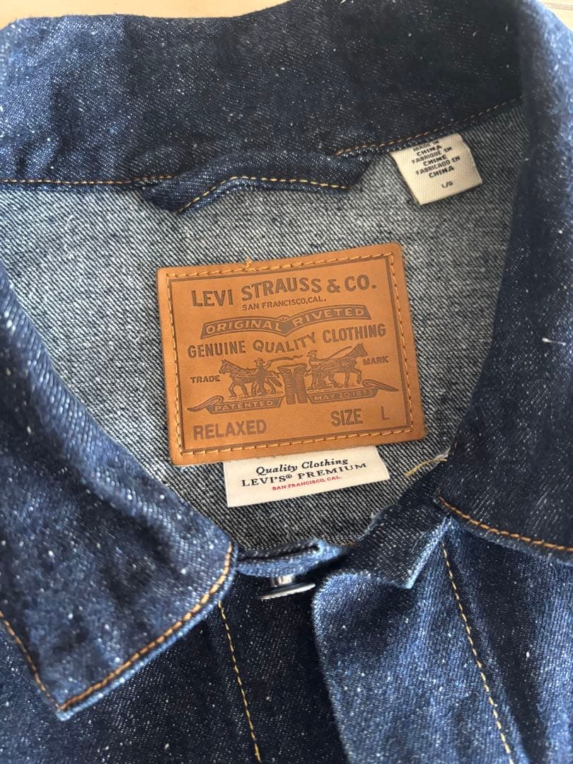 Levi's タイプ1 トラッカー デニムジャケット Roll Up