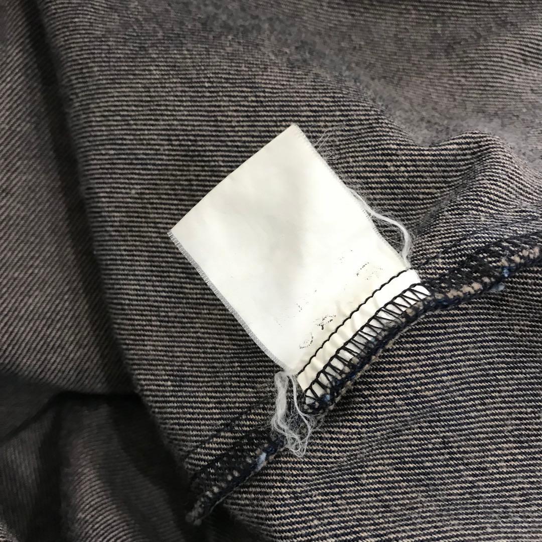 初期 A BATHING APE インディゴ デニムジャケットパーカー 希少 L
