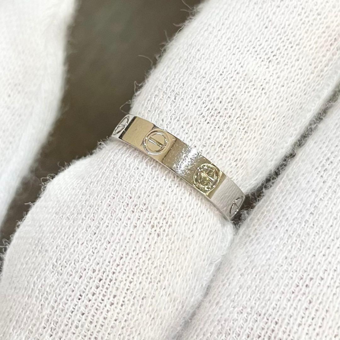 Cartier カルティエ ミニラブリング Pt950 プラチナ ラブリング