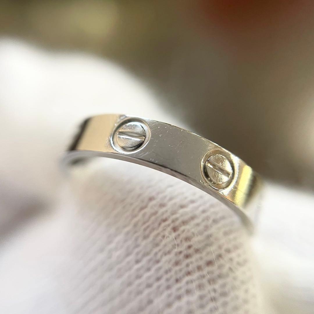 Cartier カルティエ ミニラブリング Pt950 プラチナ ラブリング