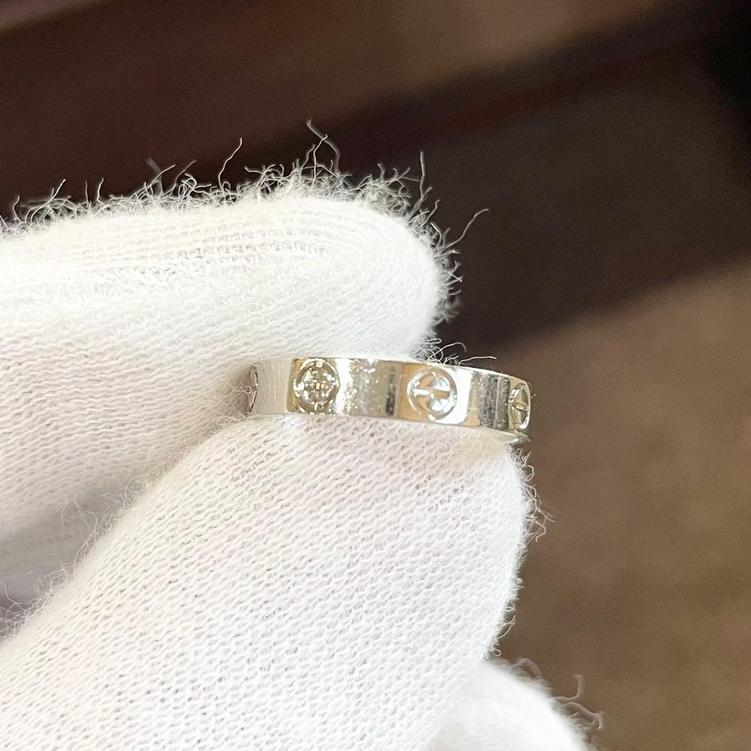Cartier カルティエ ミニラブリング Pt950 プラチナ ラブリング