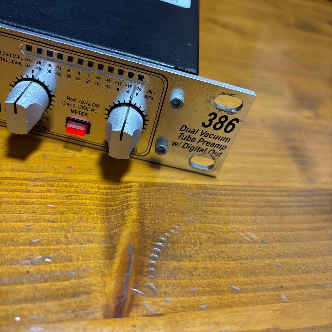 DBX386 デュアル真空管プリアンプ