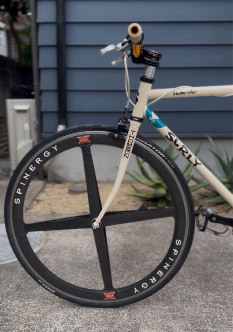 Surly スチームローラー　クリーム　53