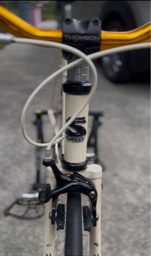 Surly スチームローラー　クリーム　53