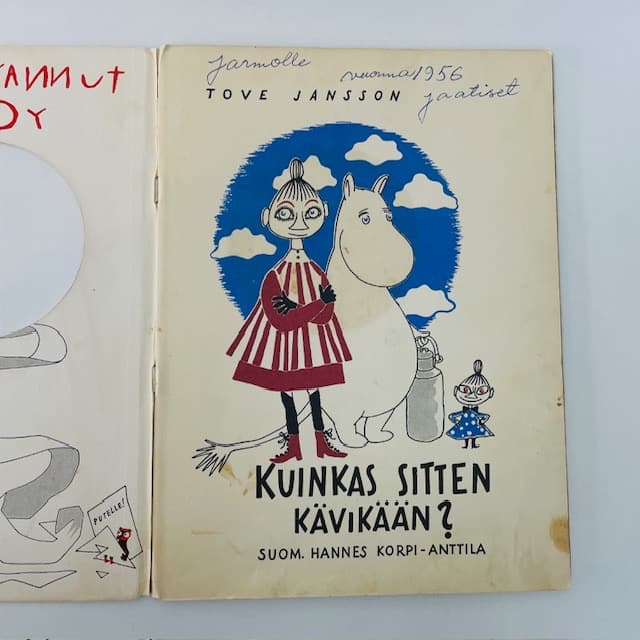 Moomin／ Kuinkas sitten kavikaan ?／初版