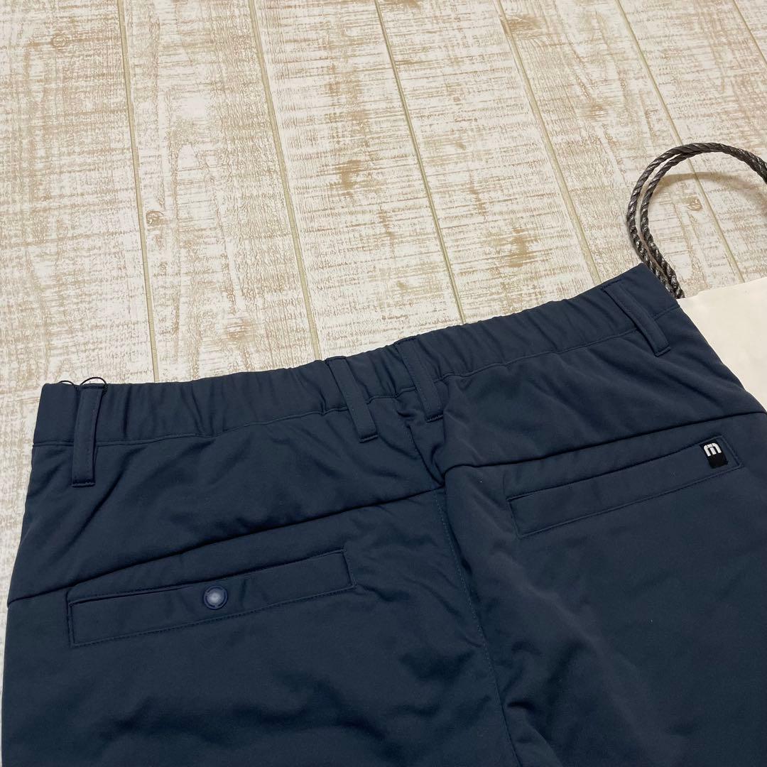 新品 キャロウェイ トラヴィスマシュー パンツ 中綿 極暖 ネイビー Lサイズ