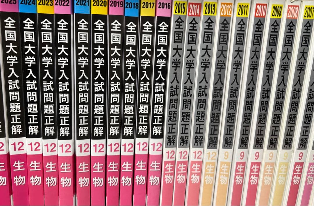 [東大京大医学部対策]全国大学入試問題正解 生物 2025〜2007
