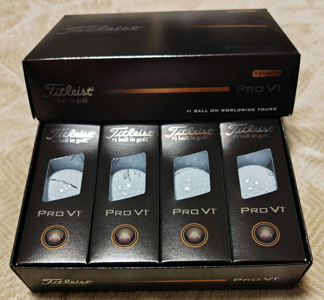タイトリスト Titleist ProV1 ゴルフボール 新品 1ダース