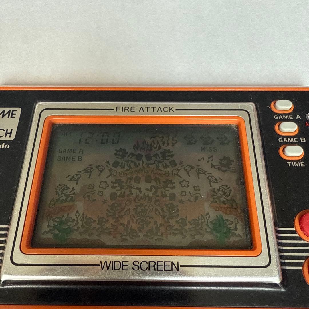 ゲームウオッチ ファイアアタック 【ジャンク品】