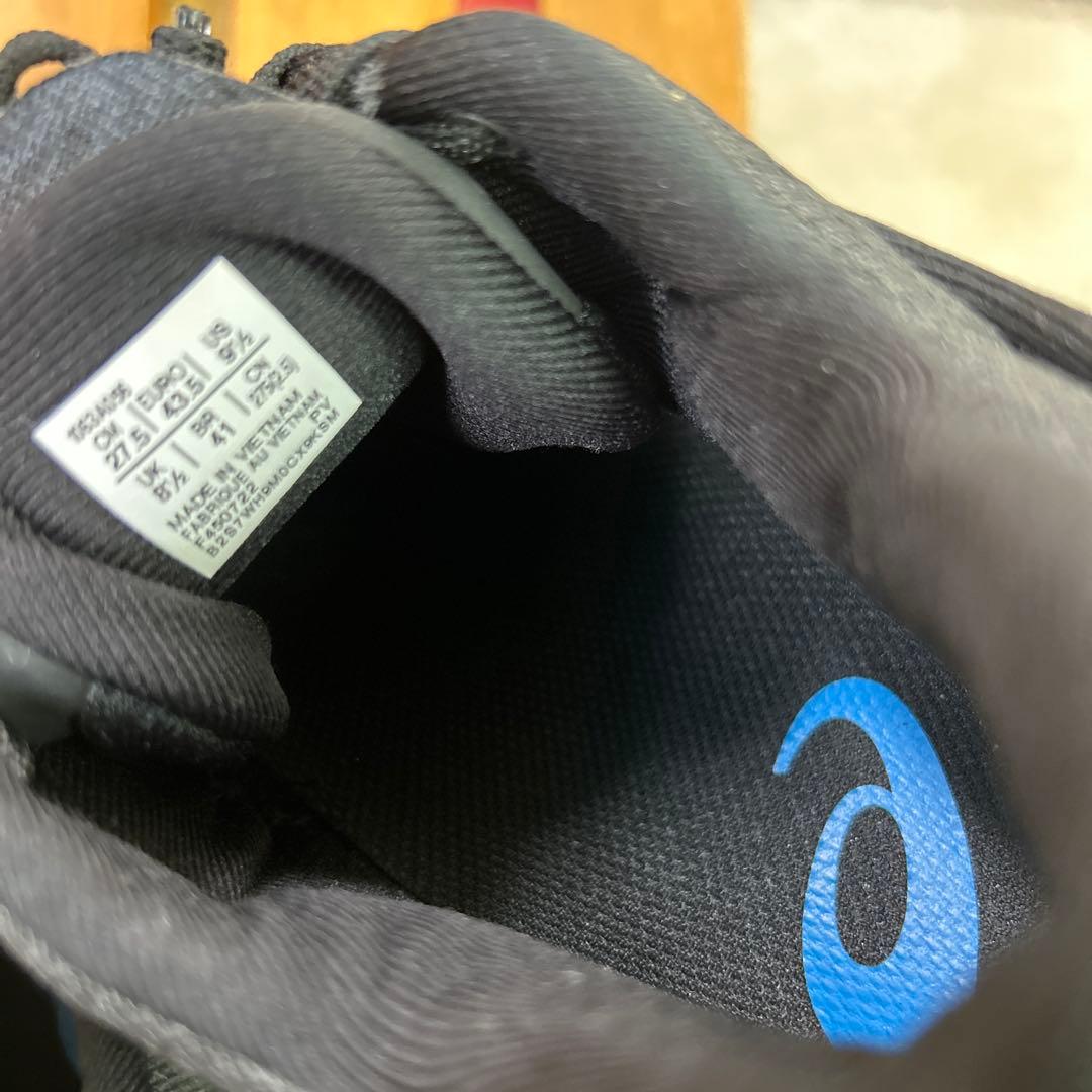 ASICS UNPRE ARS ブラック/ブルー　27.5㎝