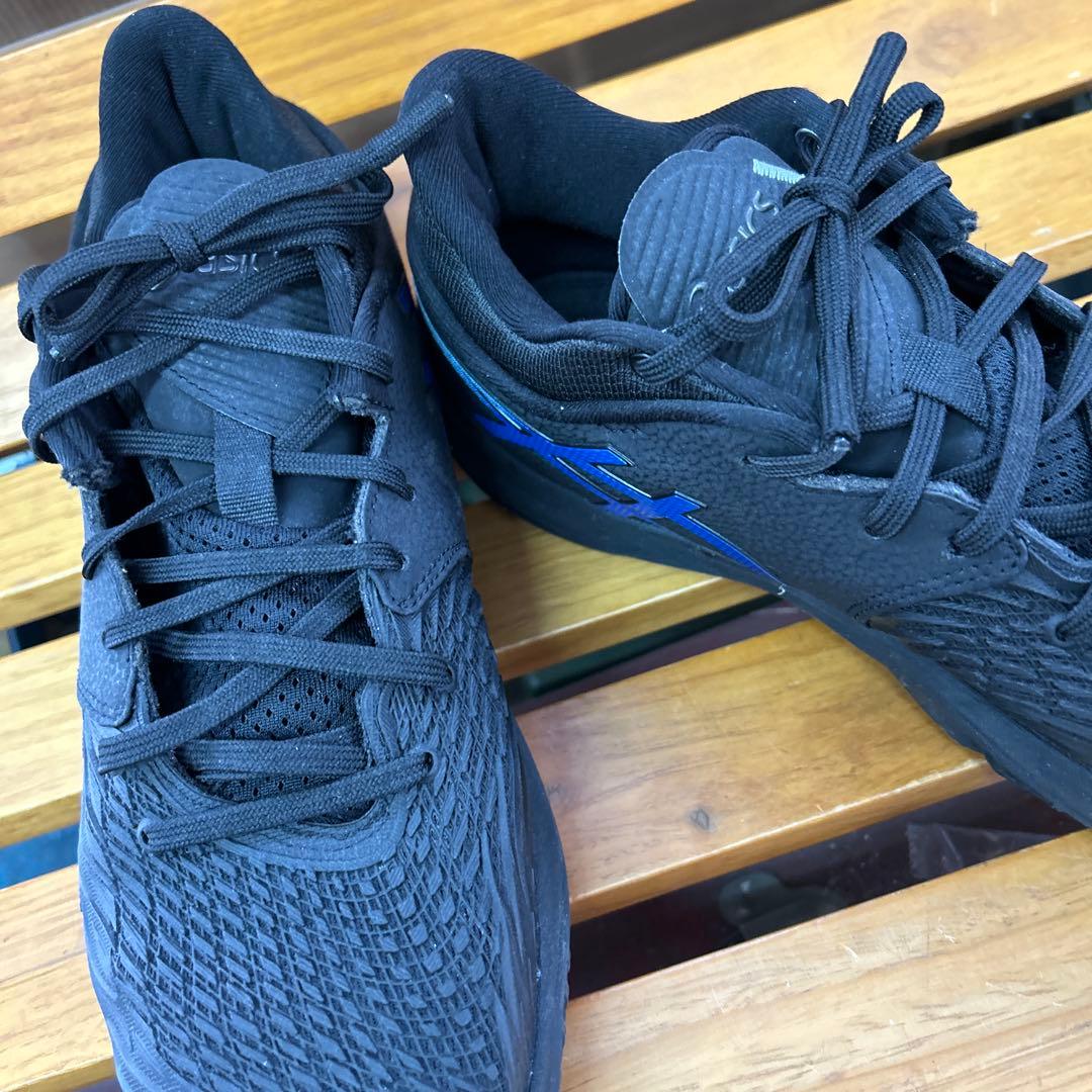 ASICS UNPRE ARS ブラック/ブルー　27.5㎝