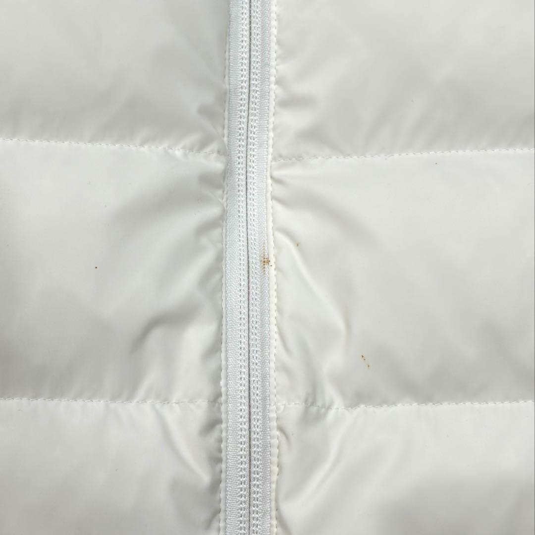 アディダス adidas ホワイト キルティングダウンジャケット XL ゴルフ