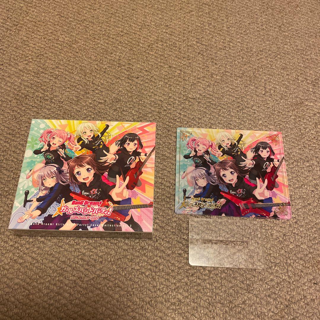 バンドリCDセット+数量限定アクリルスタンド、CD収納BOX