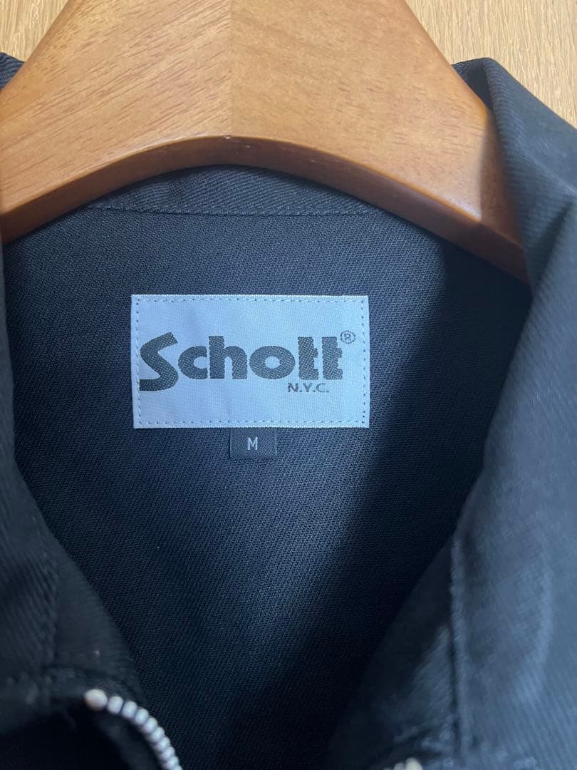 Schott ショット TC WORK JACKET ワークジャケット M 黒