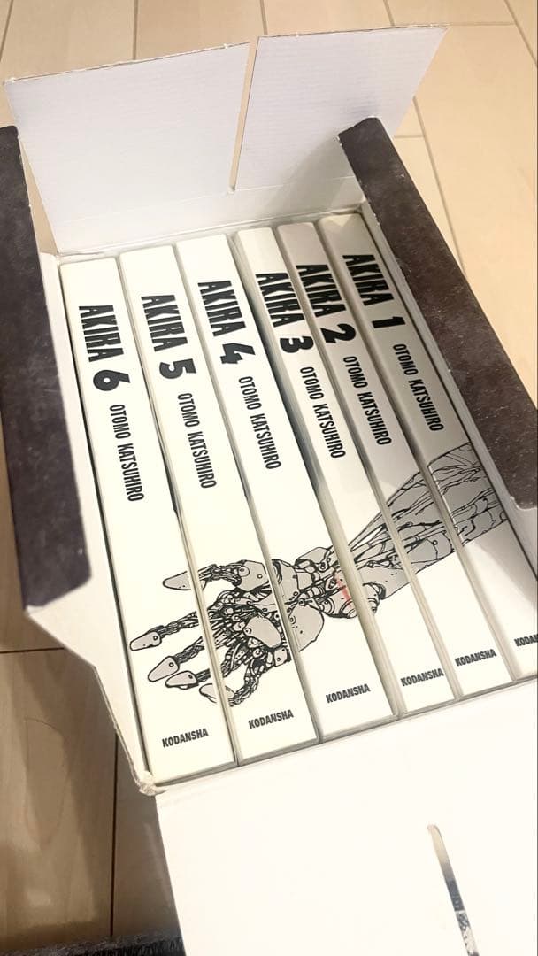 k*i様 限定 専用 ボックス付き 初版 AKIRA フルカラー版 全巻 総天然