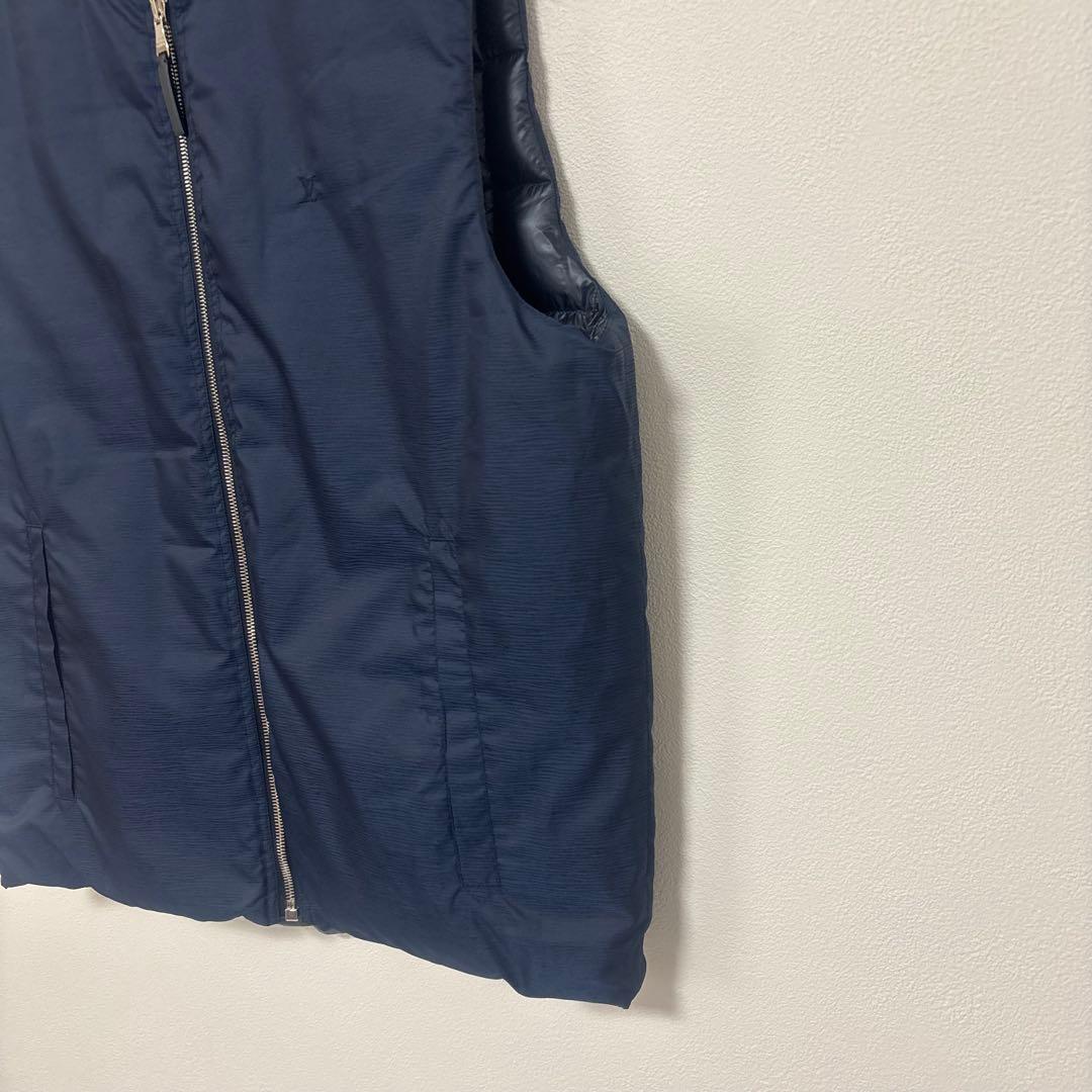 【極美品】LOUIS VUITTIONリバーシブルダウン　ベストsize52軽量