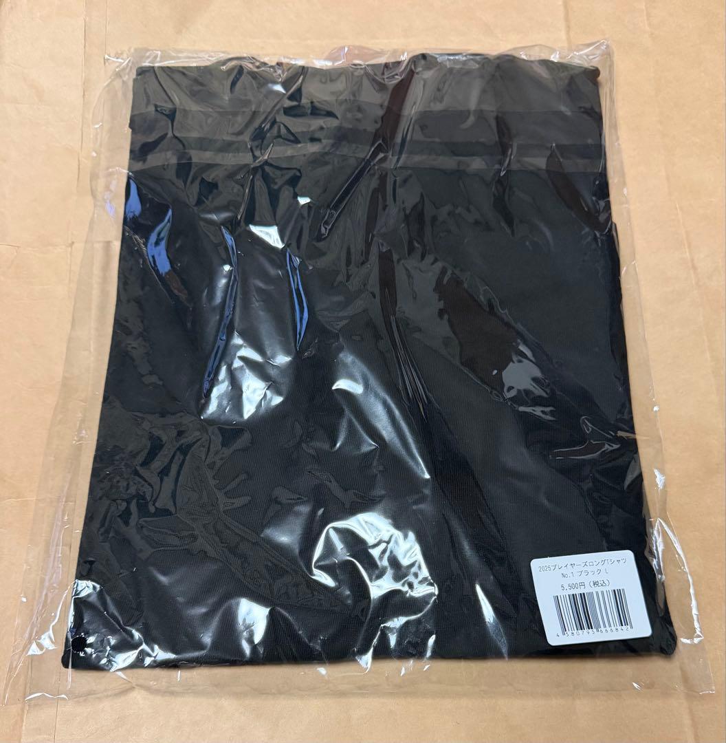 川島永嗣 ジュビロ磐田 プレイヤーズロングTシャツ ブラック Lサイズ