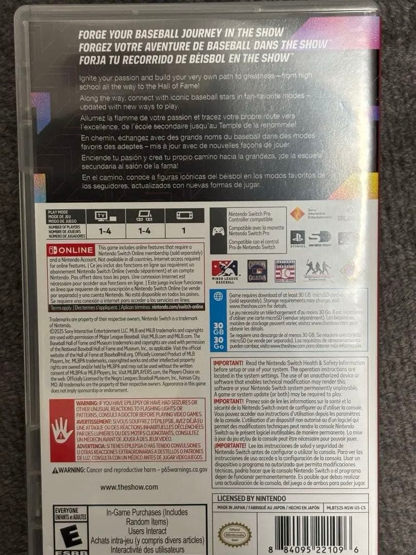 Nintendo Switch MLB The Show 25 (Nintendo Switch)