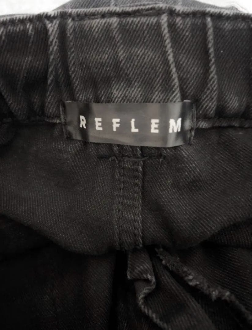 『REFLEM/レフレム』2WAYワイドデニムカーゴパンツ
