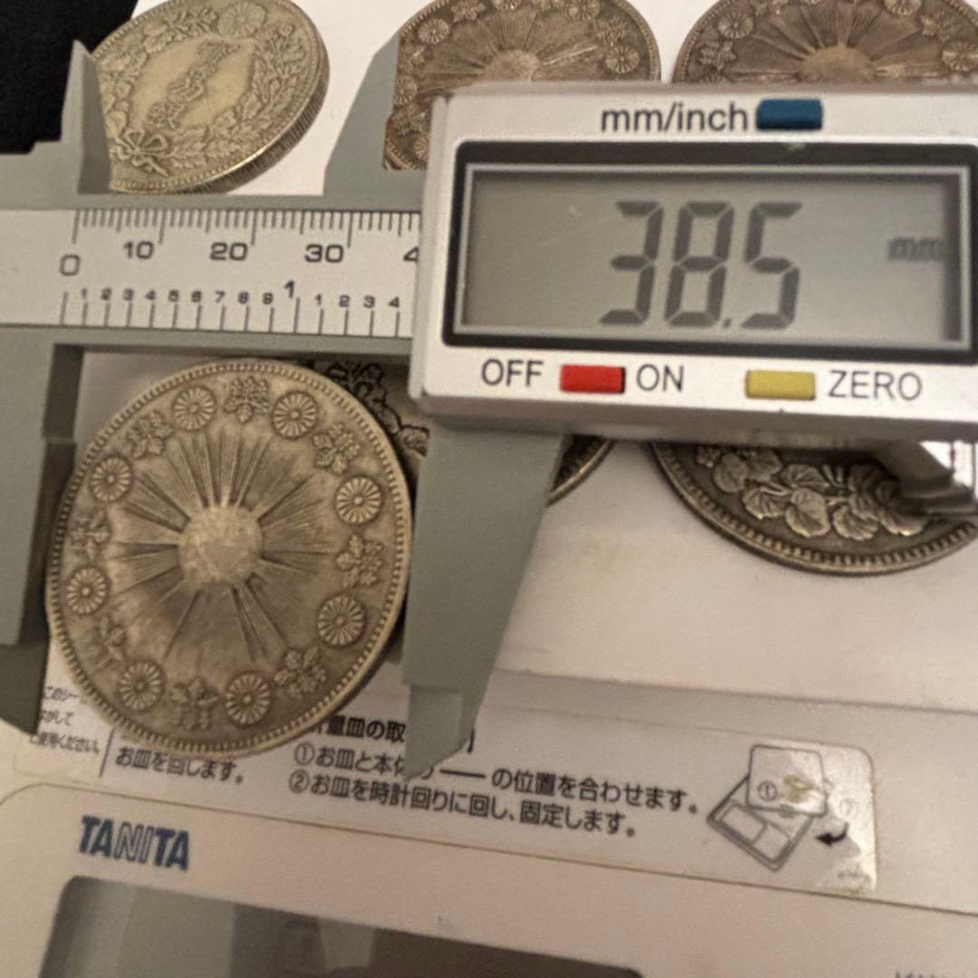 まとめて　8枚セット　日本古錢 一圓銀貨　　激安　貿易銀