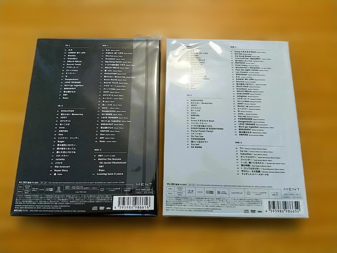  Man ベストアルバムDVD 3形態 特典付 フォトブック訂正版