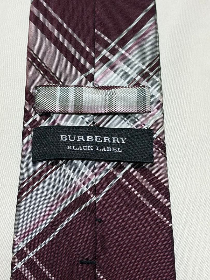 美品　BURBERRY BLACK LABEL ネクタイ