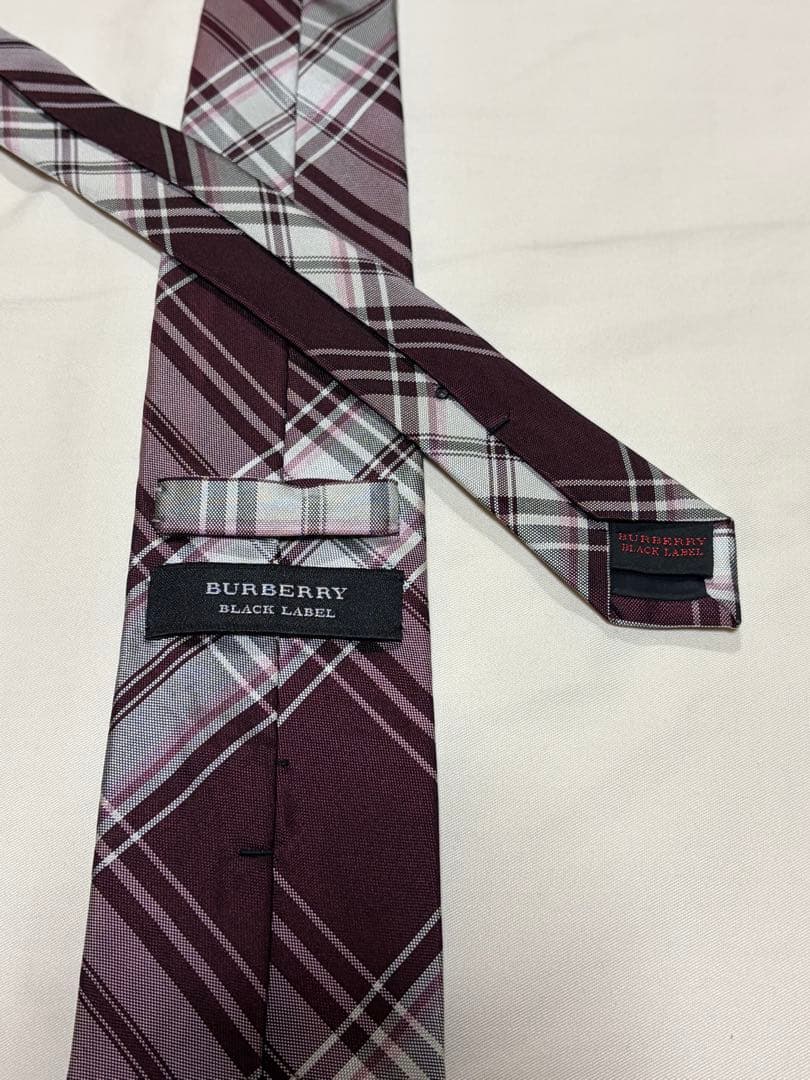 美品　BURBERRY BLACK LABEL ネクタイ