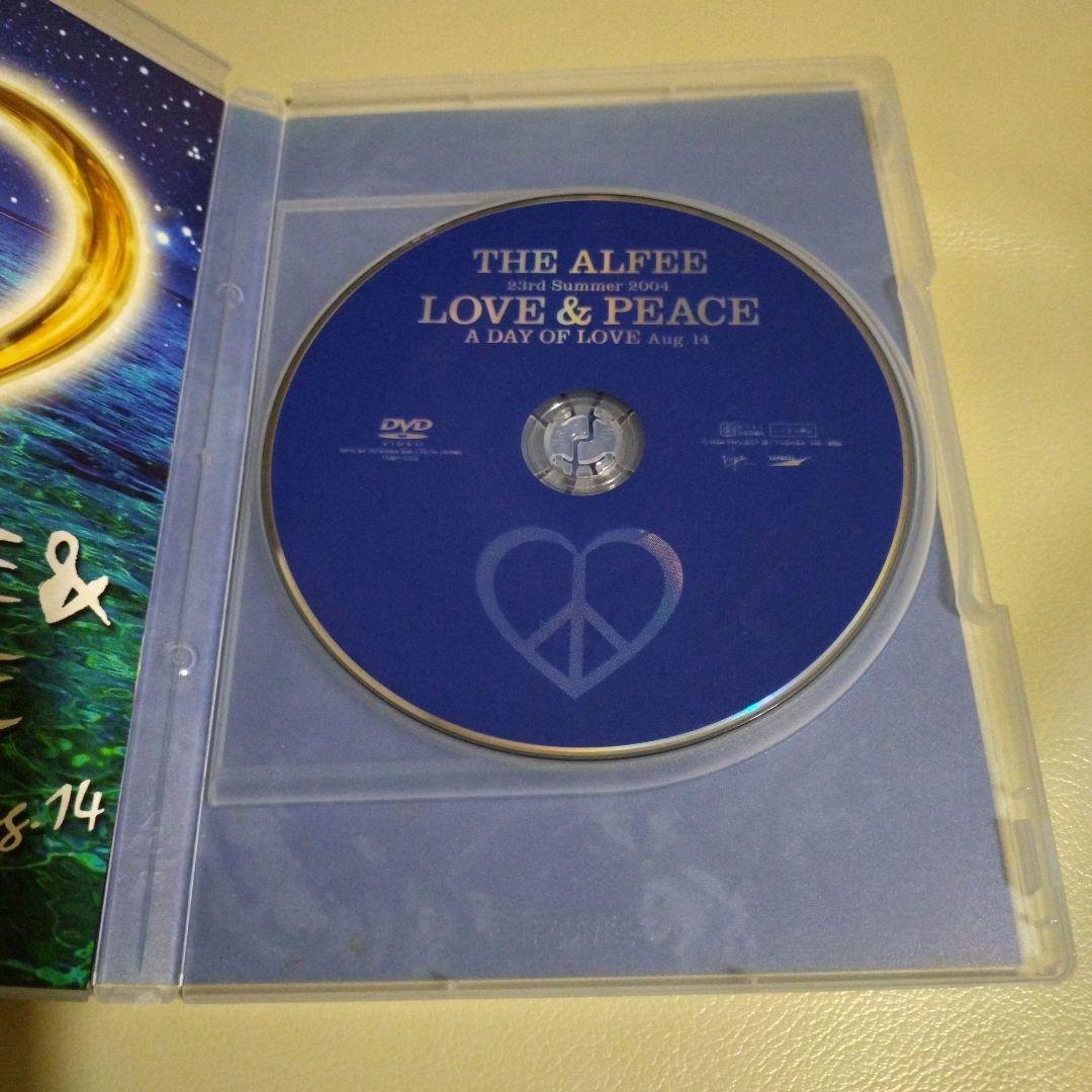 THE ALFEE 2004 LOVE & PEACE 2枚組DVD
