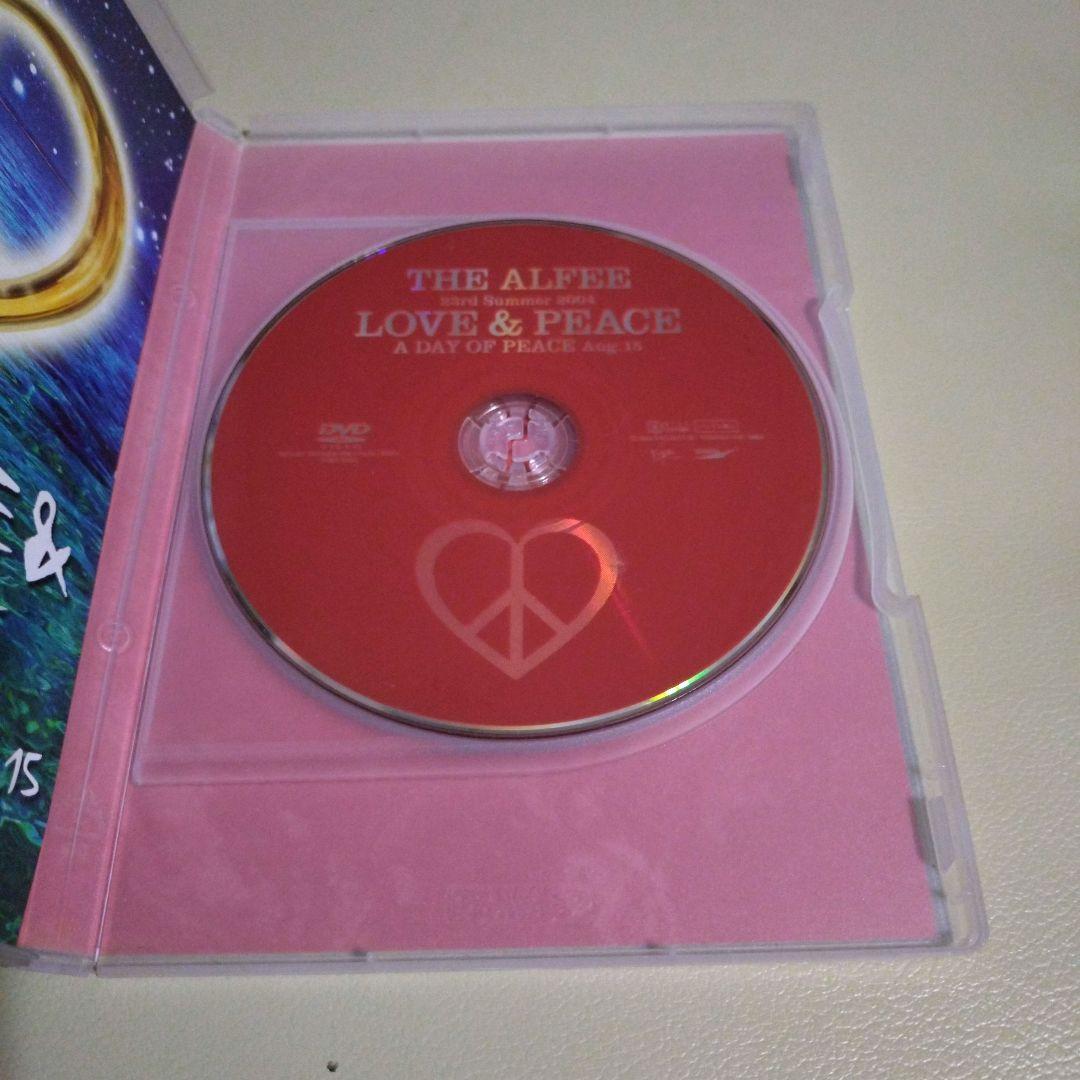 THE ALFEE 2004 LOVE & PEACE 2枚組DVD