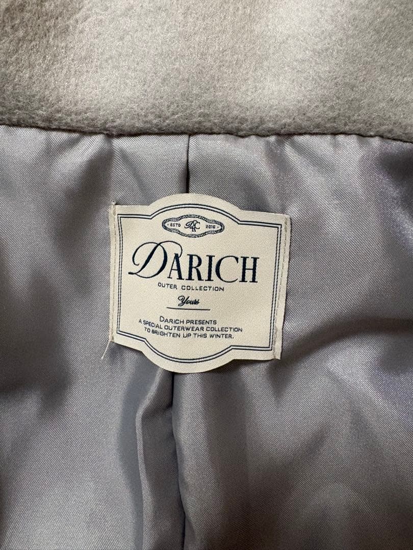 Darich ダーリッチ ウエストベルトプリンセスラインコート F