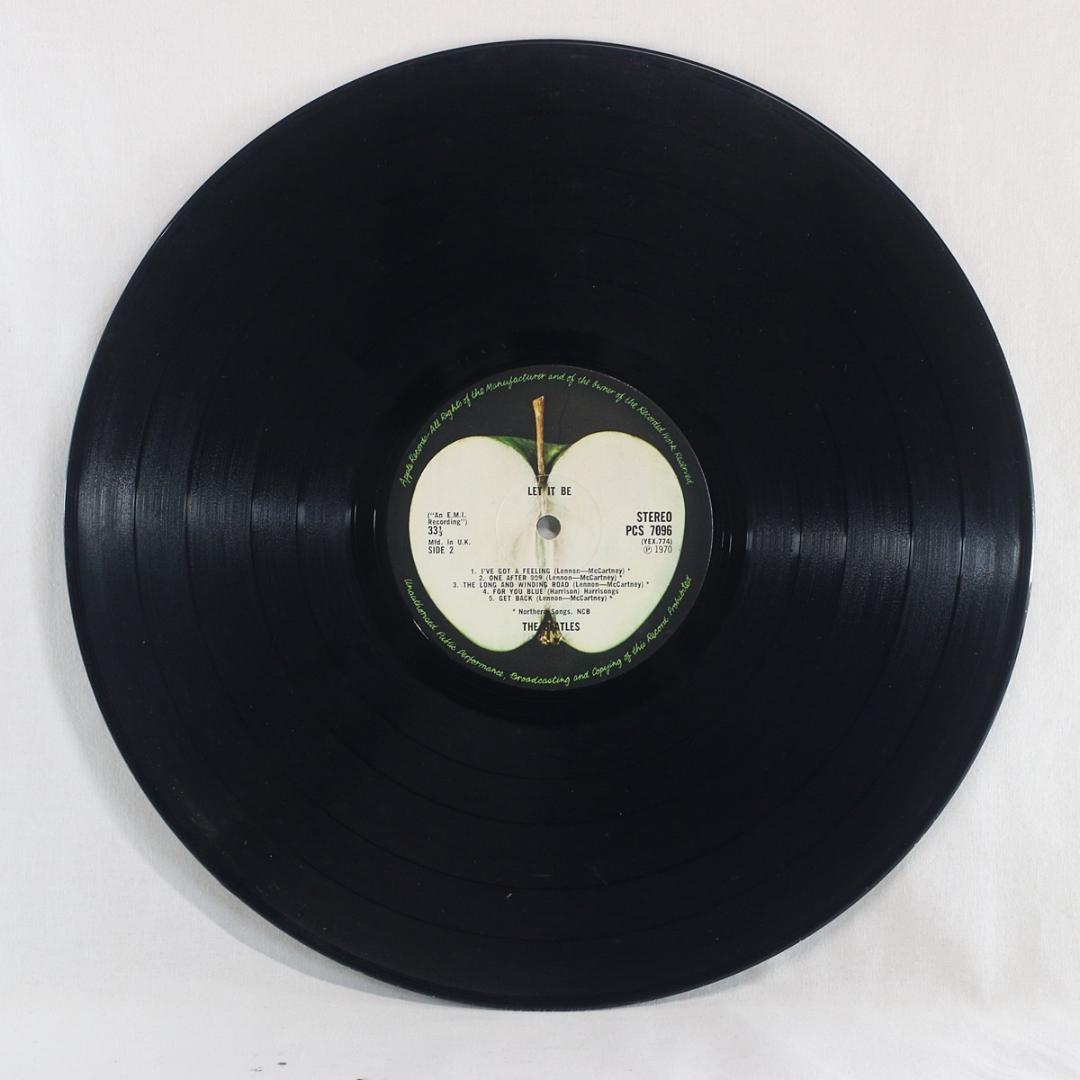 英LP The Beatles Let It Be UKオリジナル盤Stereo