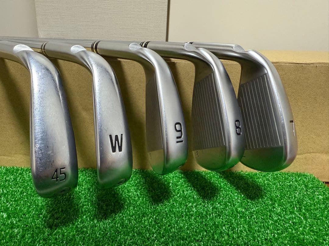 PING G430アイアン（5本:7,8,9,W,45） グリーンドット