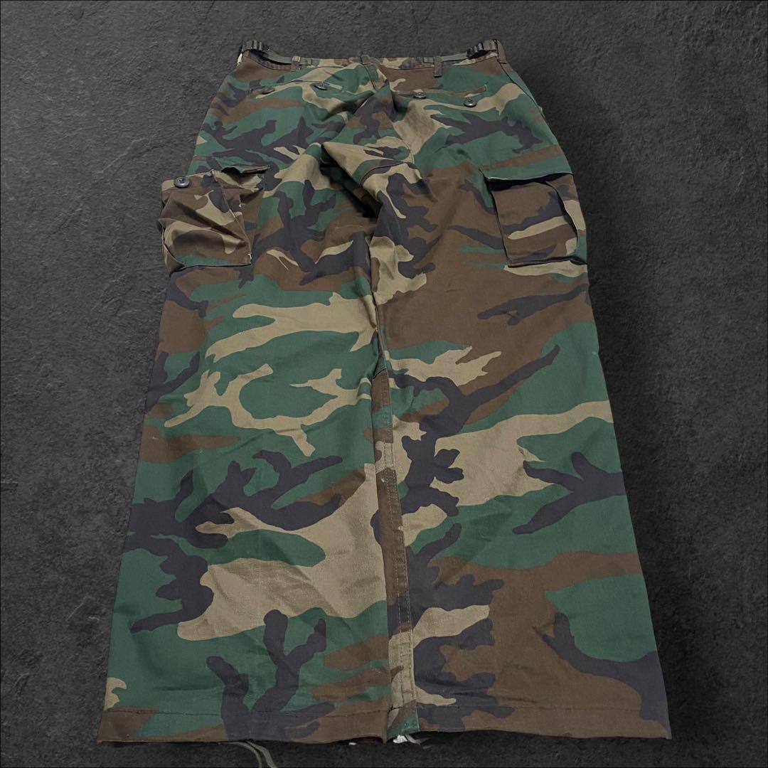 00s archive 極太 迷彩 buggy pants y2k teck M