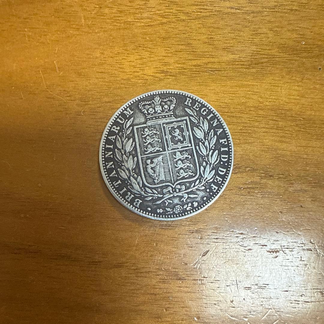 ヤングヘッド　ヴィクトリア女王 銀貨 8枚セット