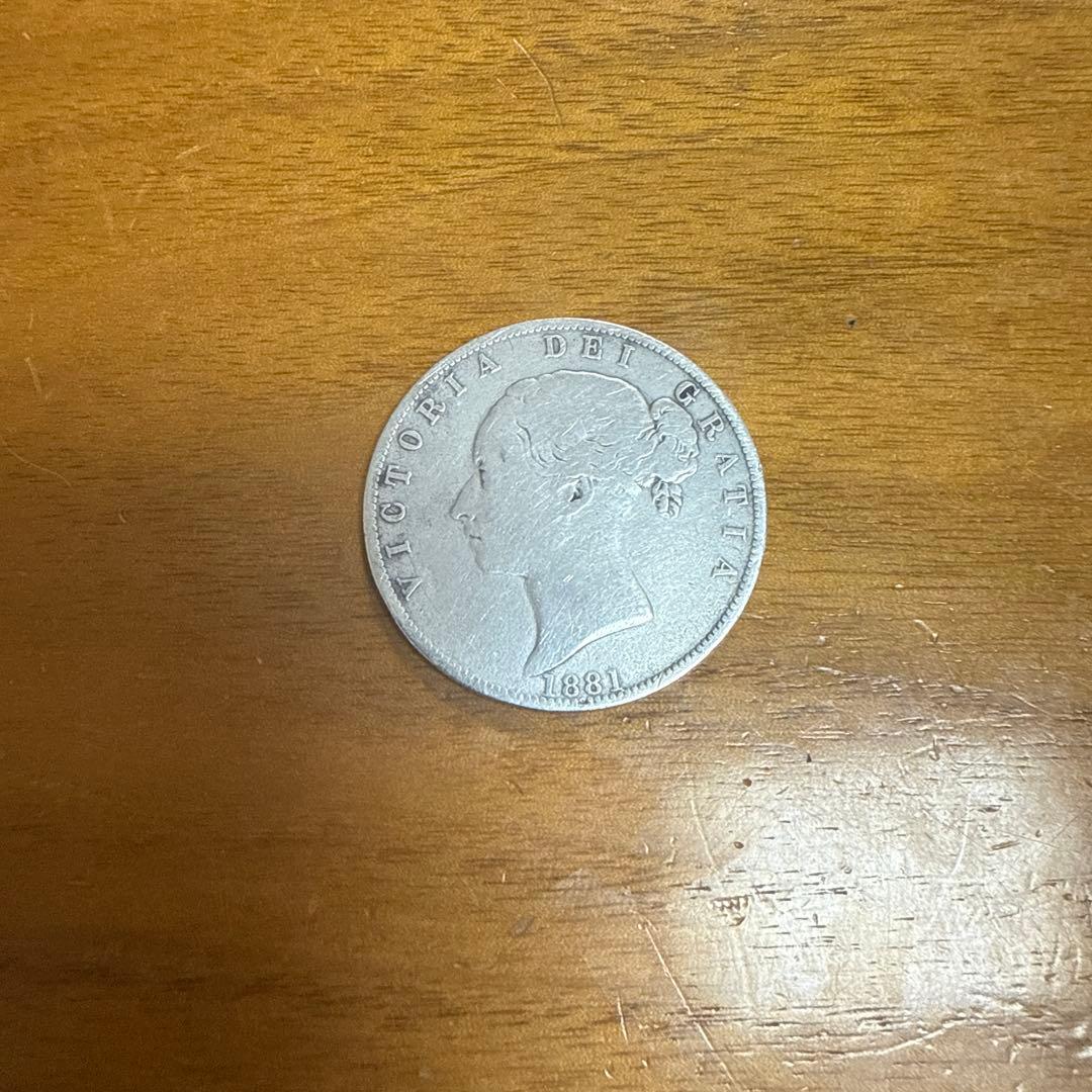 ヤングヘッド　ヴィクトリア女王 銀貨 8枚セット