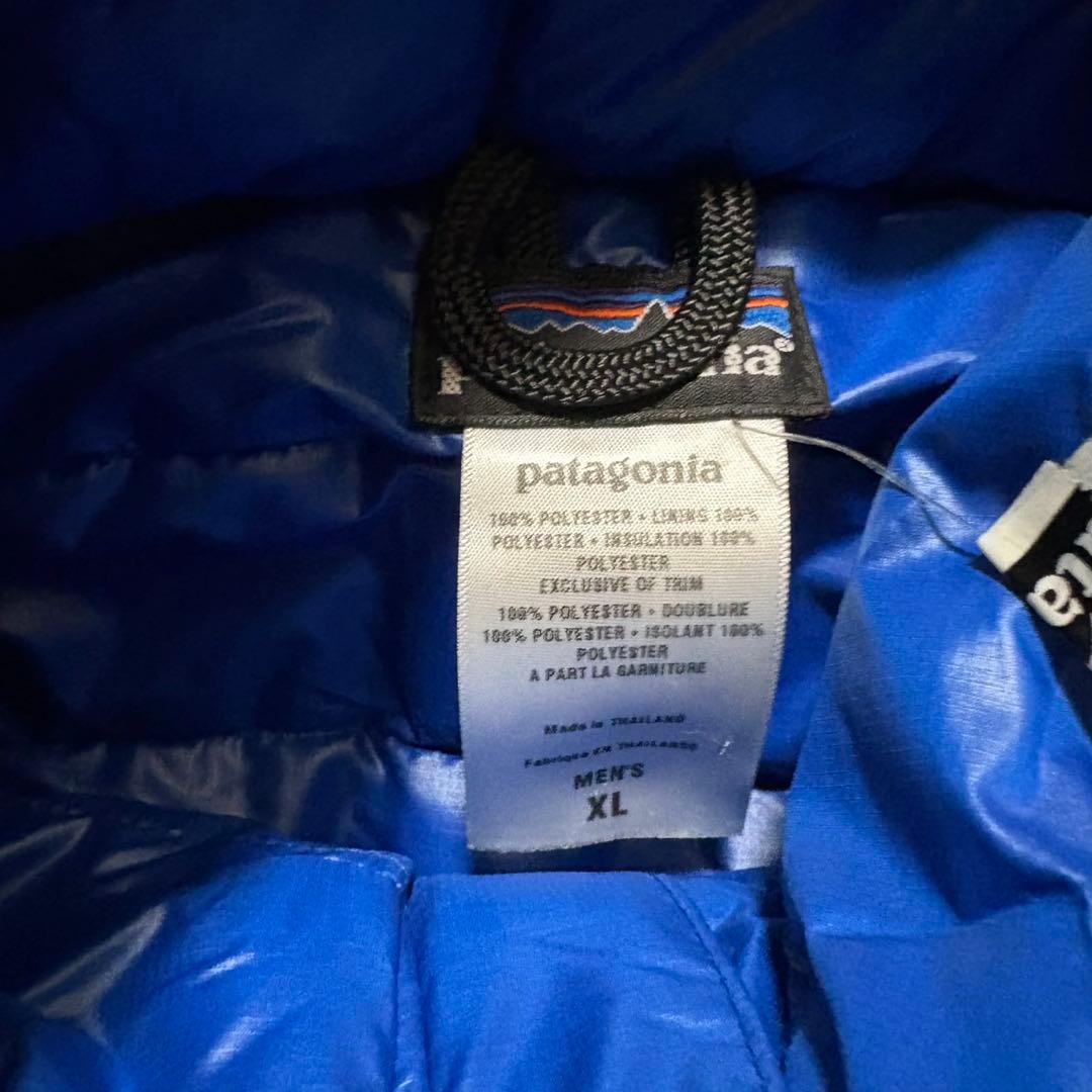 【新品未使用】patagonia マイクロパフ　ベスト　07年製　ブルー　XL