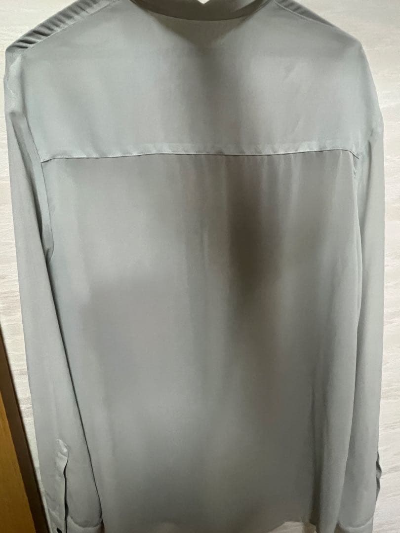 【Knuth Marf】 flower print sheer shirt